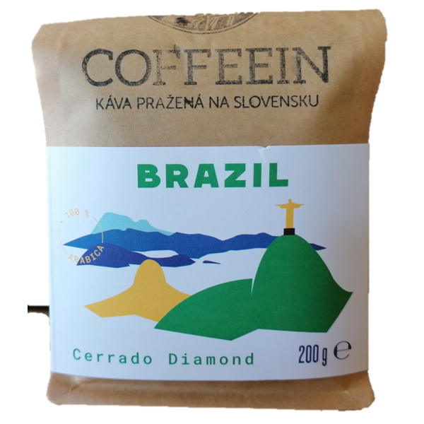 Brasil Cerrado Diamond zrnková káva...